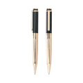 Premium luxury heavy golden metal ballpoint pen custom logo metal pens with custom logo